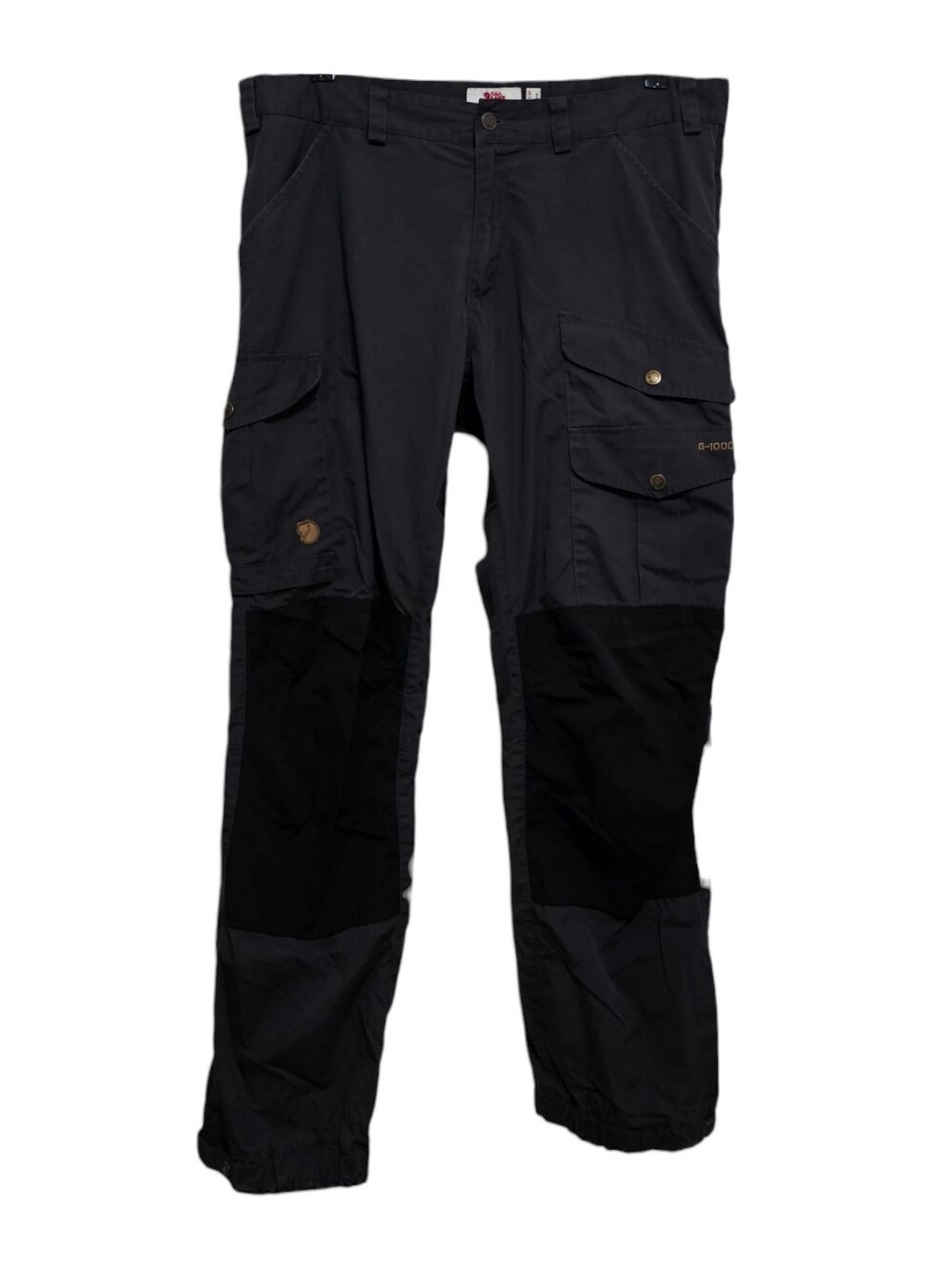 Fjallraven Vidda Pro Trousers in Dark Grey/Black Size 36